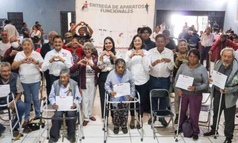 “Es la primera vez que recibimos algo de un presidente de Cholula”_ beneficiario del Miércoles del Pueblo
