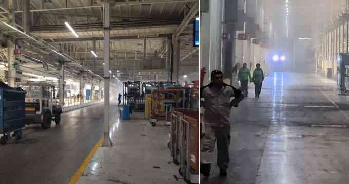 Explosión en planta de Volkswagen México genera alarma, sin reporte de heridos