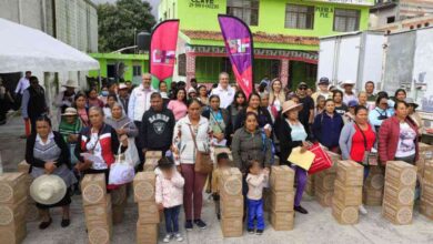 Gobierno de Puebla Capital refuerza apoyo social en Juntas Auxiliares con la entrega de despensas en Azumiatla