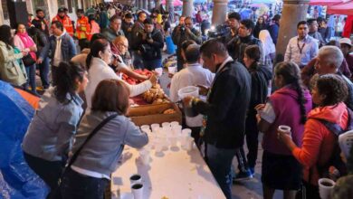 Gobierno de San Pedro Cholula refuerza hospitalidad con peregrinos del Milenario Trueque