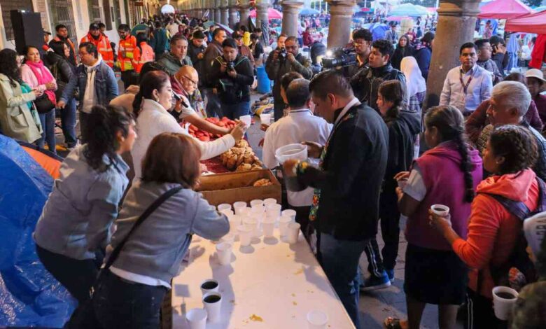 Gobierno de San Pedro Cholula refuerza hospitalidad con peregrinos del Milenario Trueque