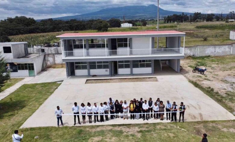 Inicia Severiano de la Rosa entrega de obras en beneficio de Amozoc