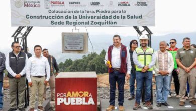 Inicia construcción de la Universidad de la Salud en la Sierra Negra de Puebla, obra de justicia social