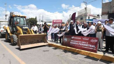 Inician trabajos para construir una barda perimetral en la Central de Abasto de Puebla