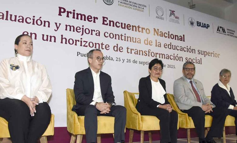 La BUAP sede del Primer Encuentro Nacional sobre la Evaluación de la Educación Superior