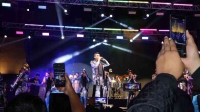 La vibra de Carnaval llega a la 75 Feria de Cholula con banda La Misteriosa