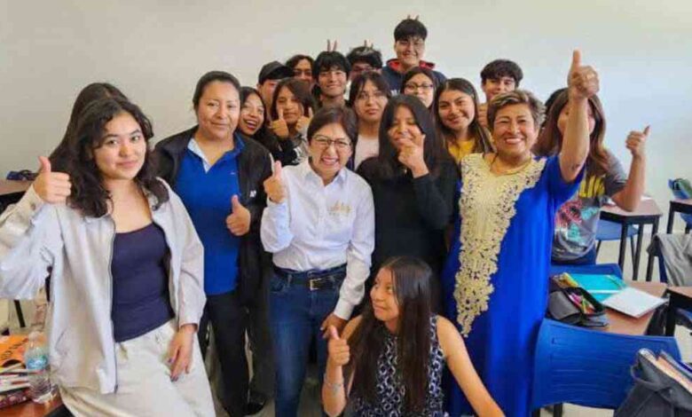 Lilia Cedillo propone pase automático para bachilleres de la BUAP y refuerza su apoyo a los campus regionales