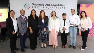 Liz Sánchez y la Unión de Poblanos en el Exterior anuncian la Feria de los Moles