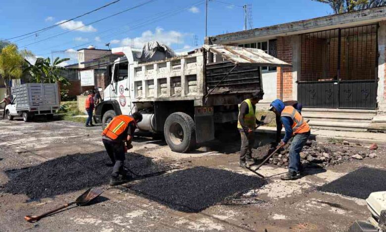 Más de 123 mil baches reparados en Puebla como parte de la campaña del gobierno municipal