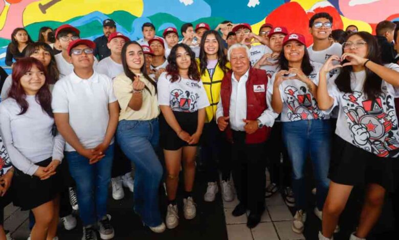 Murales por la Paz_ más de 3 mil jóvenes de Puebla transforman espacios públicos con arte urbano