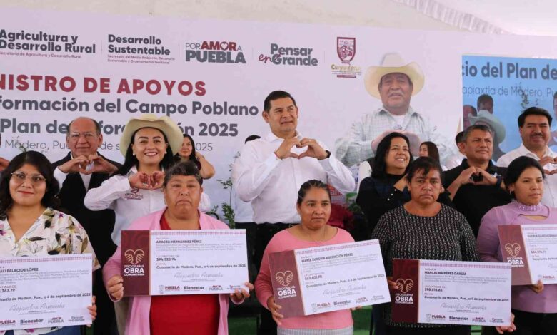 Obra comunitaria y transformación del campo, bases para un Puebla con soberanía alimentaria