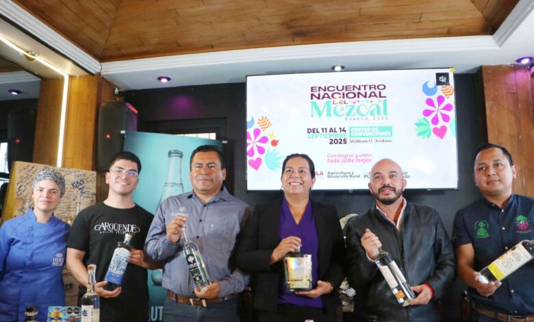 Puebla será sede del Encuentro Nacional de Mezcal 2025