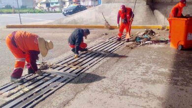 Realiza Gobierno de la Ciudad limpieza de alcantarillas en la Central de Abasto, en temporada de lluvias