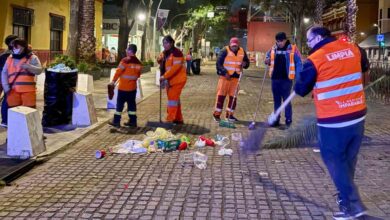 Refuerza OOSL refuerza acciones de limpieza tras el desfile y celebraciones patrias en la capital