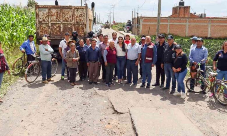 Rehabilita Gobierno de Tonantzin Fernández más vialidades en San Pedro Cholula