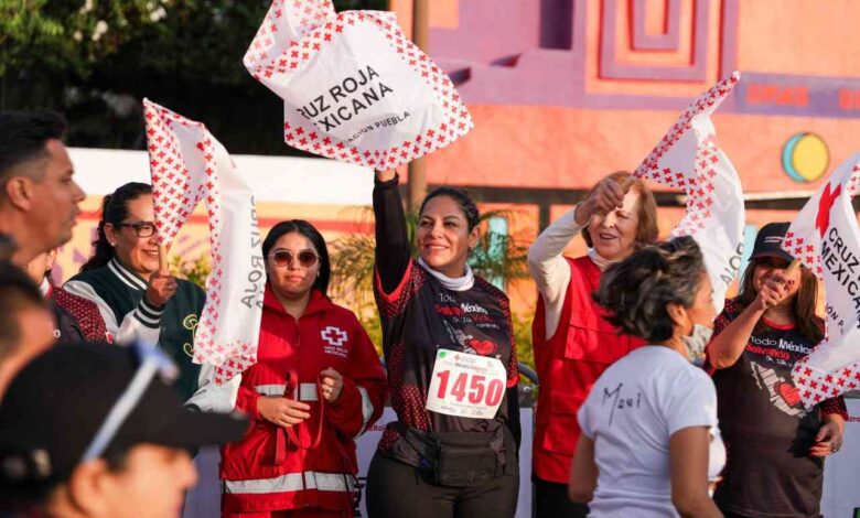 San Andrés Cholula se une a la carrera nacional _Todo México Salvando Vidas_ de Cruz Roja