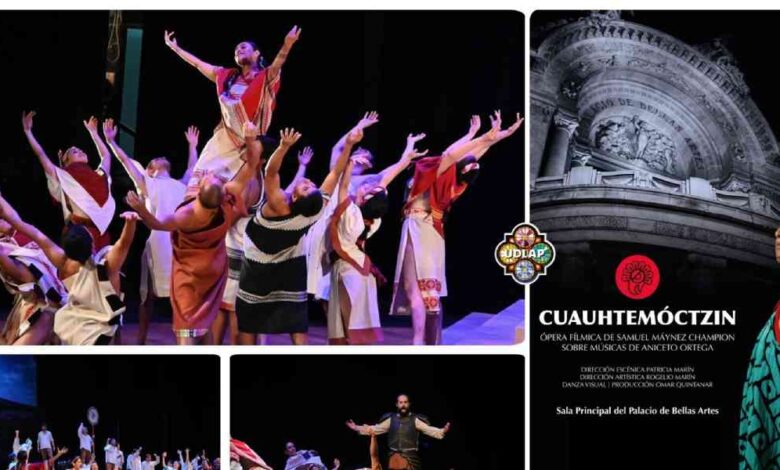 Talento UDLAP brilla en la Ópera Fílmica _Cuauhtemóctzin_ en el Palacio de Bellas Artes