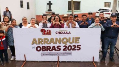 Tonantzin Fernández da banderazo de arranque a obras en Calvario y Cocoyotla