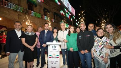 Pepe Chedraui iluminó el Primer Cuadro de la ciudad por las Fiestas Patrias 2025