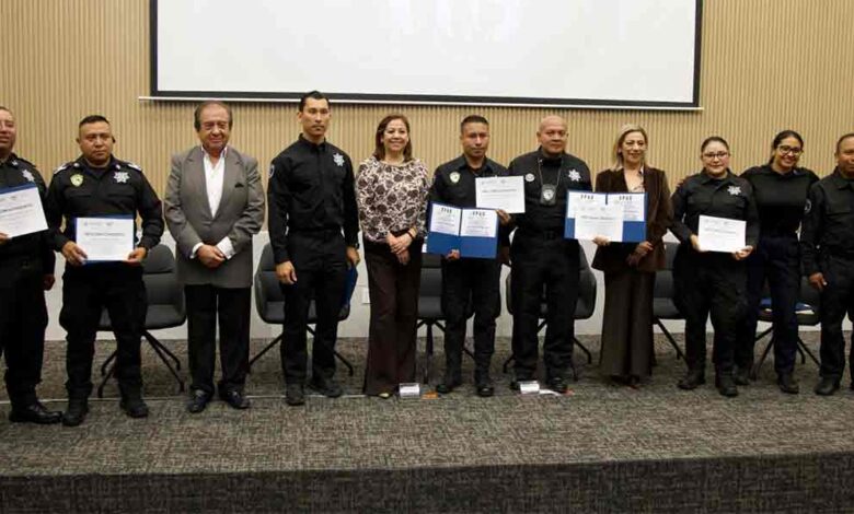 El Congreso de Puebla rinde homenaje a la unidad canina de la SSP por su labor en seguridad y prevención