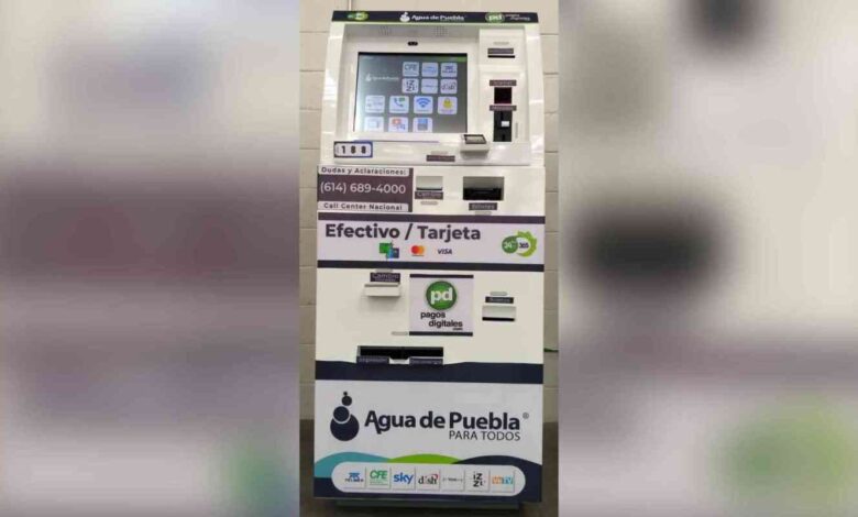 Agua de Puebla acerca sus servicios_ ya son 51 cajeros automáticos para pagar de forma fácil, rápida y sin filas