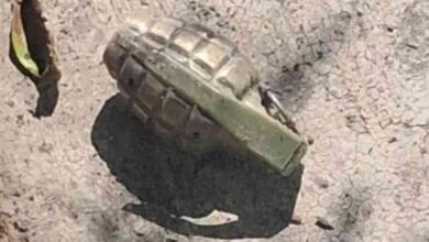 Alarma en la Colonia Domingo Arenas de Texmelucan por hallazgo de granada de fragmentación