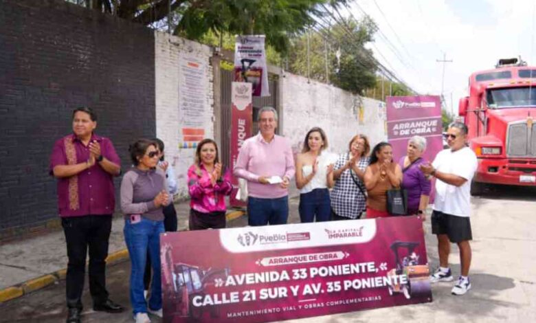 Arranca Pepe Chedraui rehabilitación vial en avenida 33 Poniente