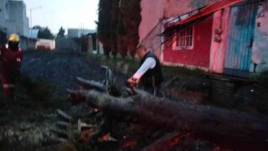 Atiende Gobierno de la Ciudad incidentes por lluvias sin personas lesionadas