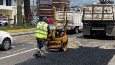 Campaña Capitalina Bacheando Puebla_ favorece la movilidad en la capital