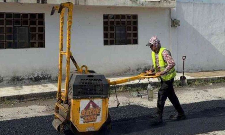 Campaña Capitalina Bacheando Puebla_ mejoramiento permanente a vialidades