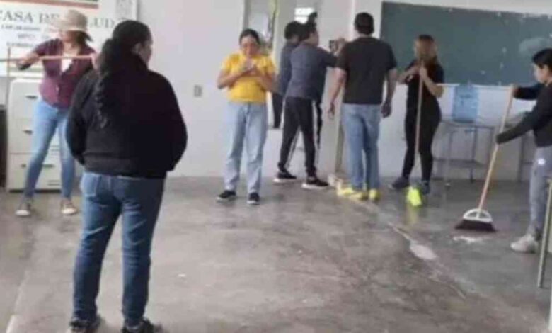 Con Faena Comunitaria, Rehabilitan Centro de Salud en Lomas de Romero Tecamachalco