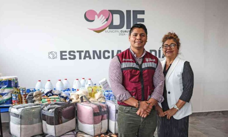 Cuautlancingo activa centro de acopio de emergencia para damnificados por el huracán Jerry en las Sierras de Puebla (1)