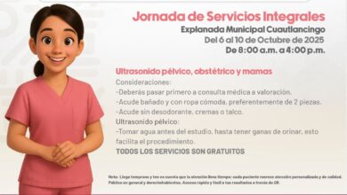 Cuautlancingo invita a la “Jornada de Servicios Integrales de Salud”