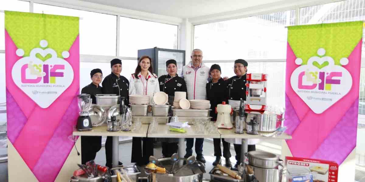 Fortalecen el Servicio Alimentario del Centro de Día del DIF Puebla Capital