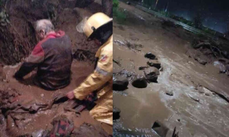 Despliegue total en Sierra Norte; Gobierno de Puebla y fuerzas federales auxilian a afectados por lluvias