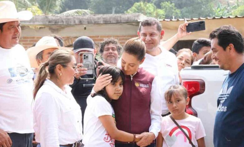 Estaremos hasta el último momento_, presidenta Sheinbaum supervisa trabajos en Pantepec