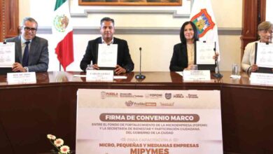Firman Gobierno de la Ciudad y FOFOMI convenio para fortalecer negocios locales en la capital