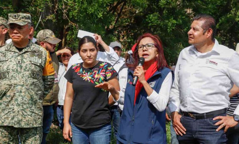 Gobierno federal y estatal reabren accesos a Tlacuilotepec; reconstruirán puente derribado por lluvias