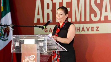 Laura Artemisa rinde su Primer Informe, destaca reformas contra ciberdelito y nepotismo en Puebla