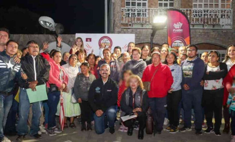 Mediante el programa _Puebla Brilla_ se modernizan 205 luminarias en Santo Tomás Chautla