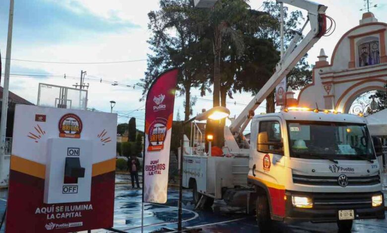 Pepe Chedraui lanza “Senderos de Paz”; modernización de alumbrado para una Puebla más segura