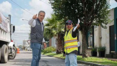 Pepe Chedraui supervisa programa _Bacheando Puebla_