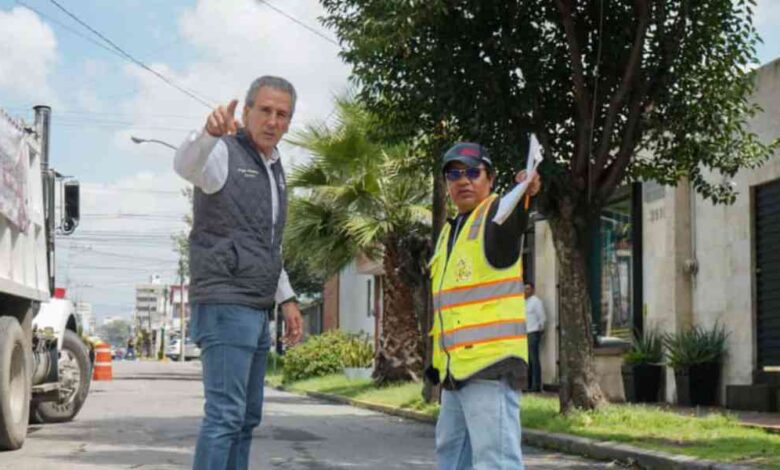 Pepe Chedraui supervisa programa _Bacheando Puebla_