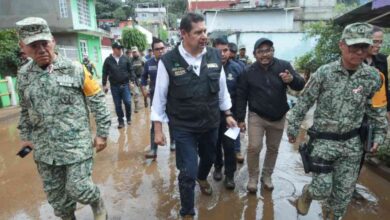 Puebla despliega operativo humanista e interinstitucional en la sierra norte por lluvias; trabajos coordinados con Sheinbaum