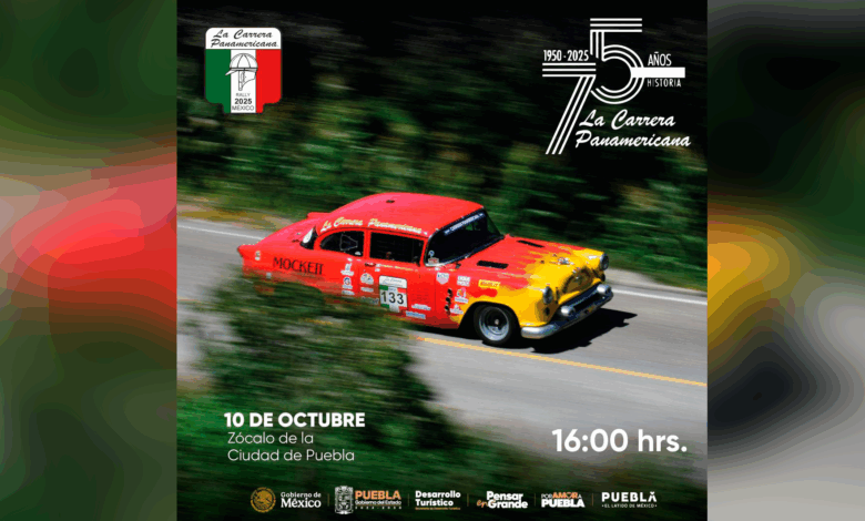 Puebla impulsa turismo y derrama económica con Carrera Panamericana