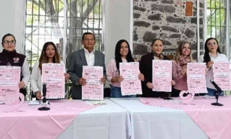 Puebla se viste de rosa; fitness y solidaridad en la lucha contra el Cáncer de Mama