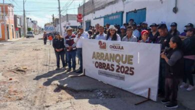 eguiremos dignificando las vialidades de todo San Pedro Cholula”_ Tonantzin Fernández