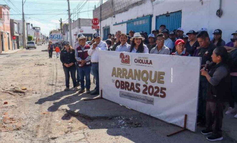 eguiremos dignificando las vialidades de todo San Pedro Cholula”_ Tonantzin Fernández