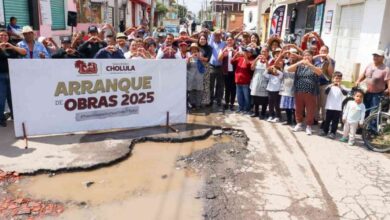 Tonantzin Fernández da banderazo de inicio a rehabilitación de la calle Revolución en Santa Bárbara Almoloya