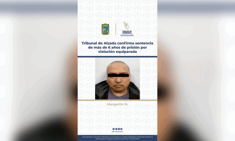 Tribunal de Alzada confirma sentencia de más de 6 años